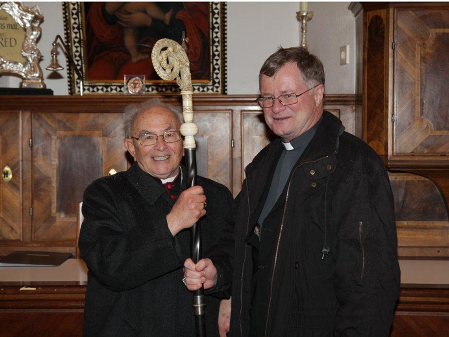 Bischof Reinhold Stecher und Bischof Manfred Scheuer