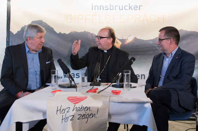 Erstes Innsbrucker Gipfelgespräch - Bischof Stecher-Gedächtnisverein Erstes Innsbrucker Gipfelgespräch - Bischof Stecher-Gedächtnisverein
